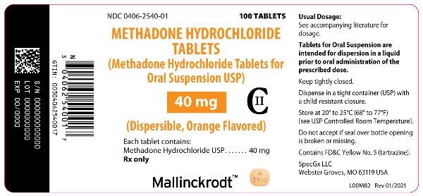 Methadone 40mg