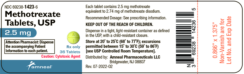 2.5 mg 36ct Label