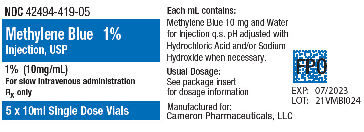 PRINCIPAL DISPLAY PANEL - 10 mg/mL Vial Carton Label