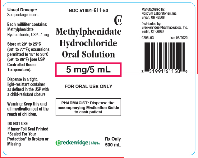 PRINCIPAL DISPLAY PANEL - 5 mg/5 mL Bottle Label