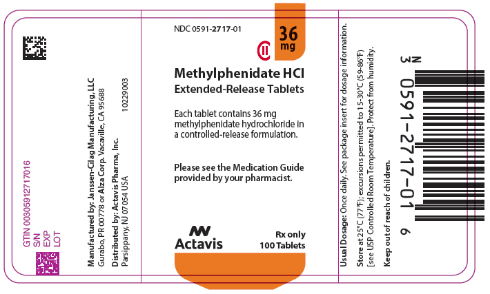 PRINCIPAL DISPLAY PANEL - 36 mg Tablet Bottle Label