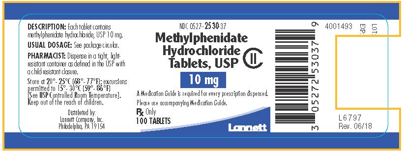 10 mg 100 count bottle label