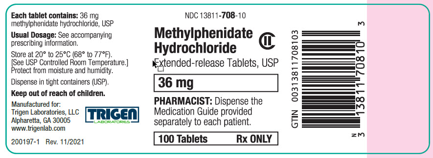 Methylphenidate 36 mg 100ct BL Rev. 11/2021