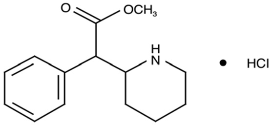 methylphenidate-hcl-molec-struc