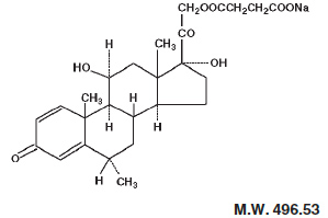 methylpred-structural-formula