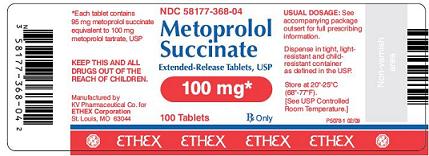 100 mg  - 100 Tablets Bottle Label

