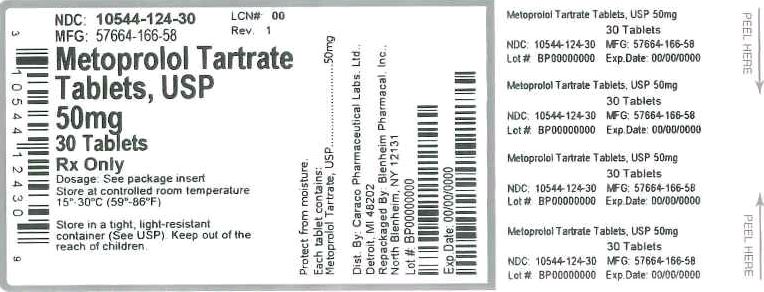 Label Graphic-Metoprolol 50mg 30s