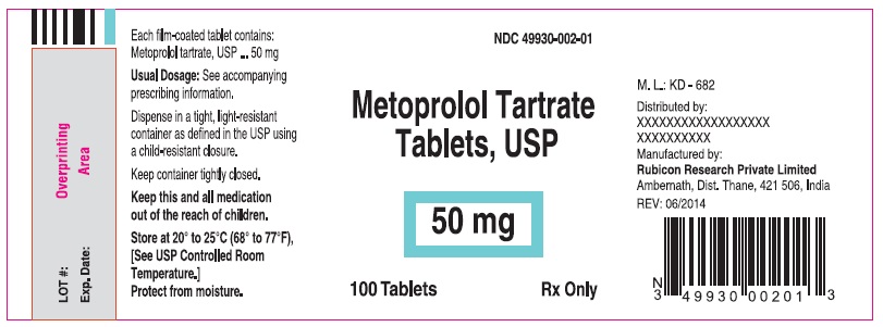 metoprolol-tartrate-50mg-100-label