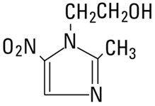 Metronidazole Structural Formula