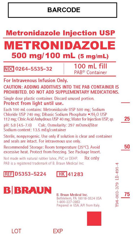 100 mL fill Container Label
