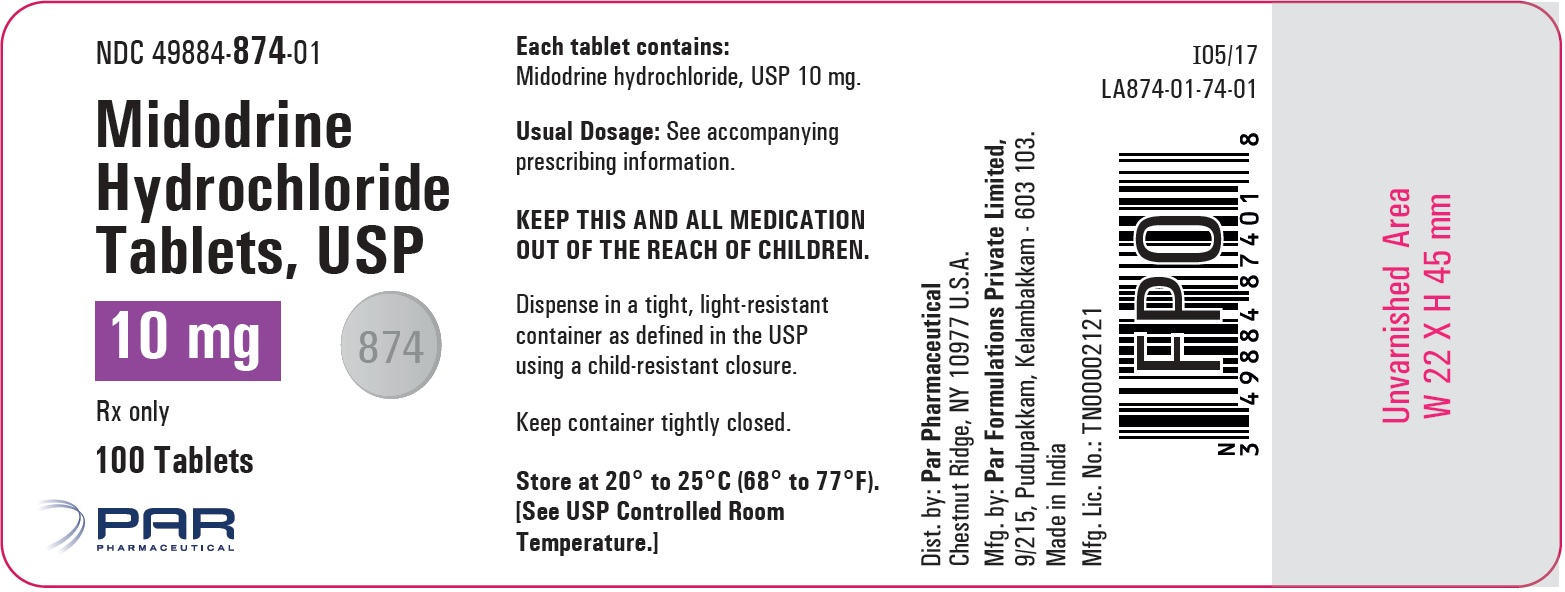 Container Label 10 mg 100 Tablets