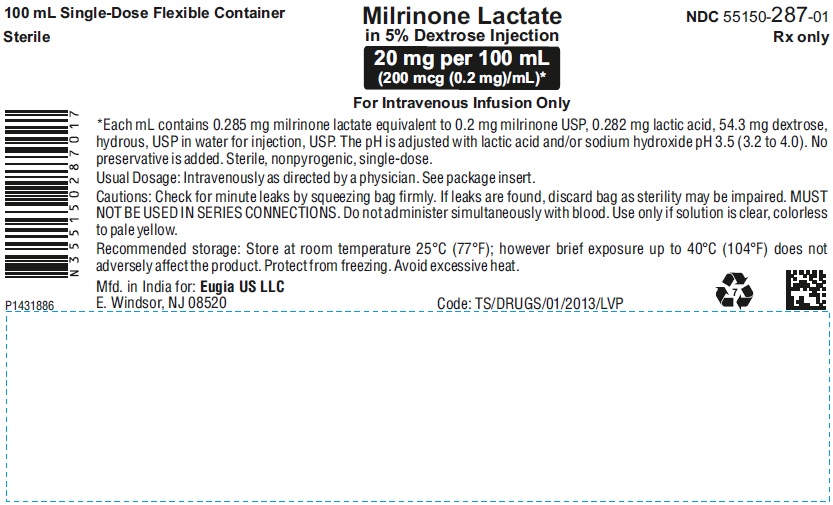 PACKAGE LABEL-PRINCIPAL DISPLAY PANEL - 20 mg per 100 mL (200 mcg (0.2 mg) / mL) - Infusion Bag Label
