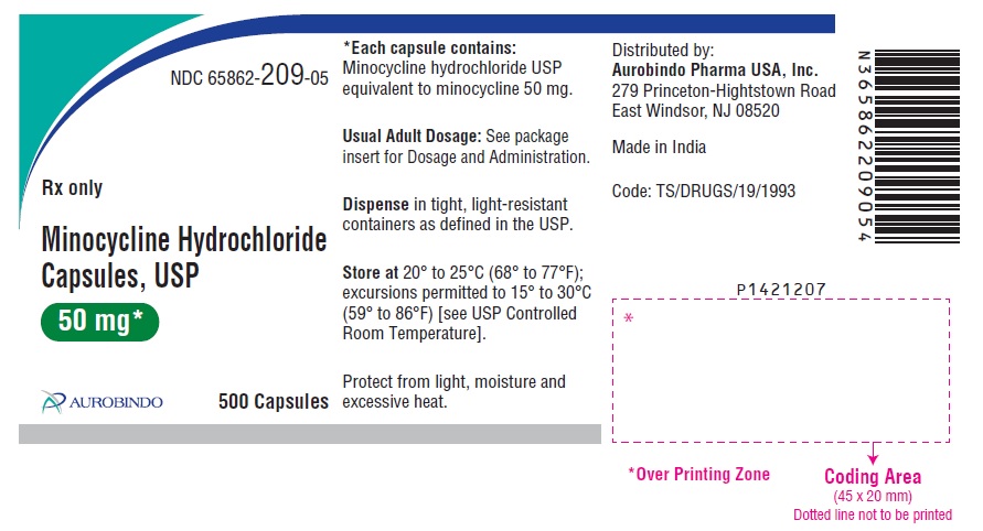 PACKAGE LABEL-PRINCIPAL DISPLAY PANEL - 50 mg (500 Capsules Bottle)