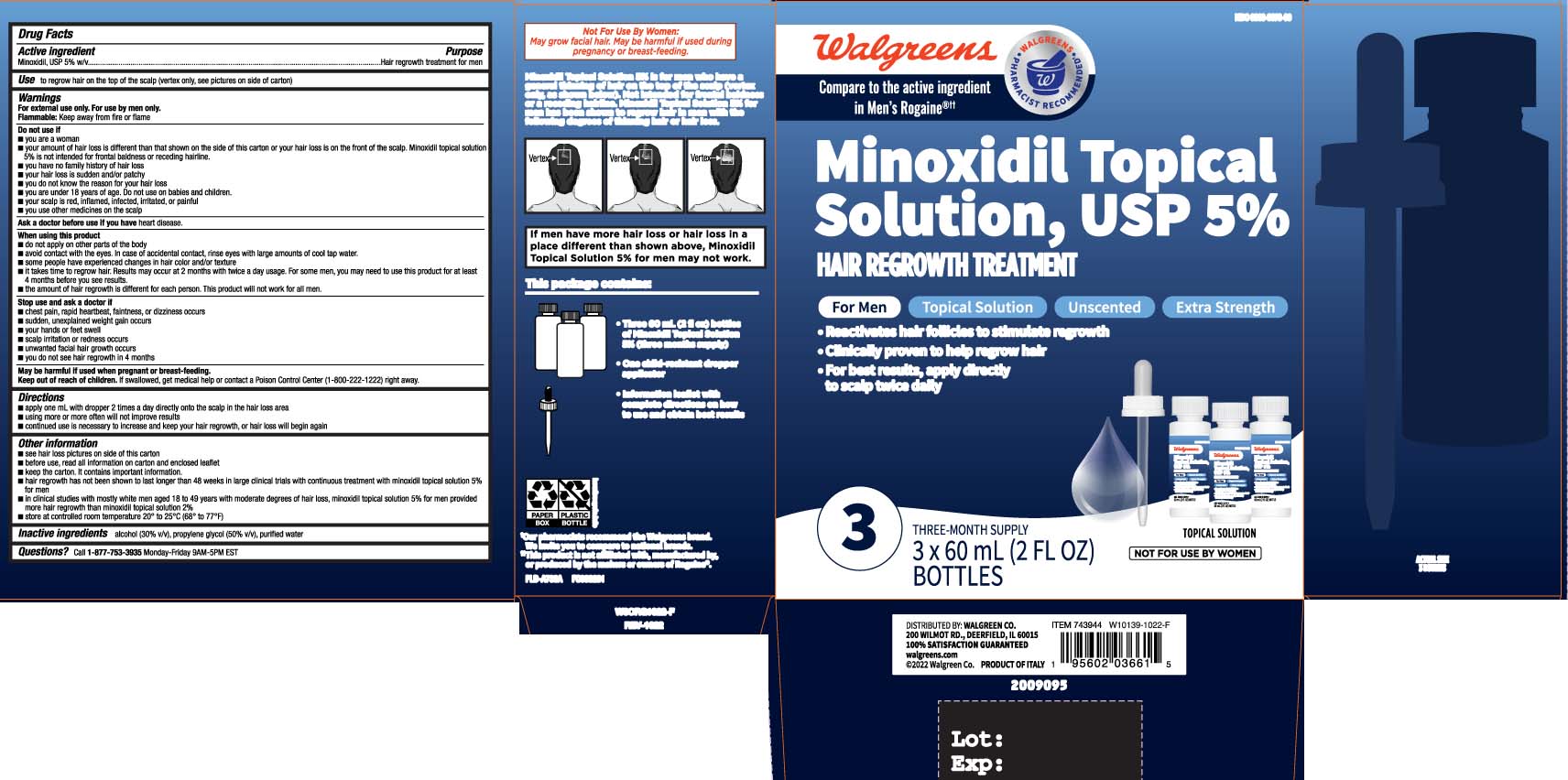 Minoxidil, USP 5% w/v