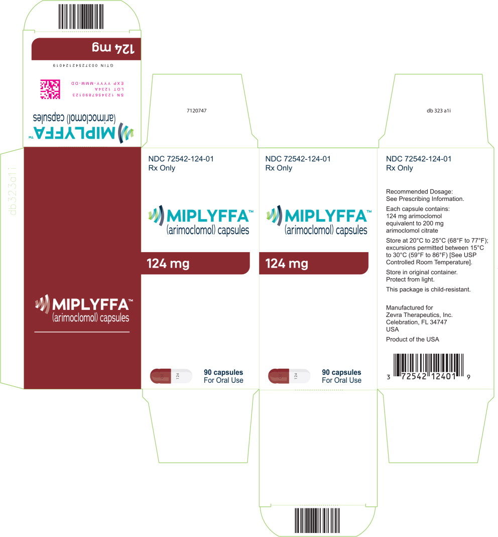 Principal Display Panel – 124 mg Carton Label
