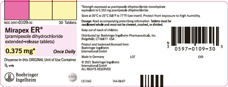 PRINCIPAL DISPLAY PANEL - 0.375 mg Tablet Bottle Label