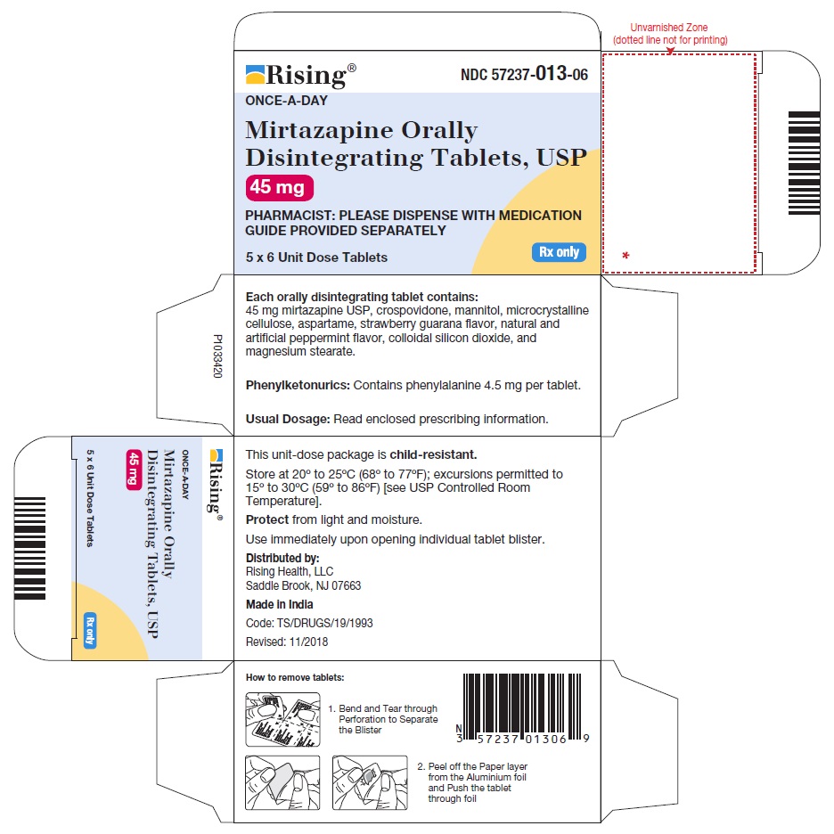 PACKAGE LABEL-PRINCIPAL DISPLAY PANEL - 45 mg Blister Carton (5 x 6 Unit-dose)