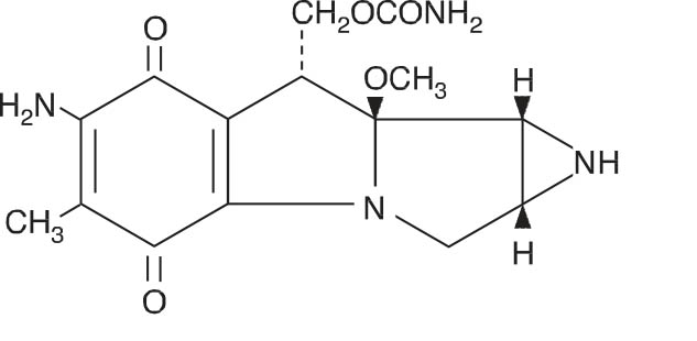 Mitomycin Structural Formula