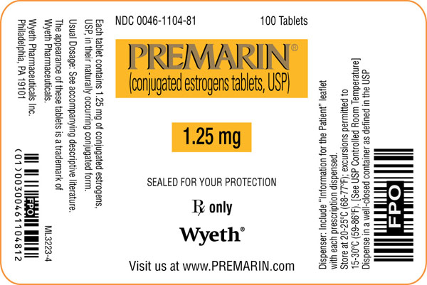 Principal Display Panel - 1.25 mg - Label