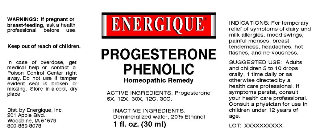 Progesterone Phenolic