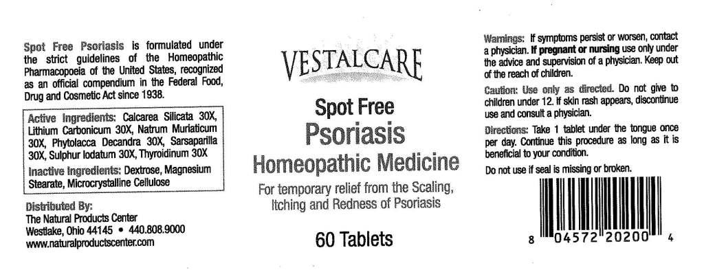 VestalCare Spot Free Psoriasis