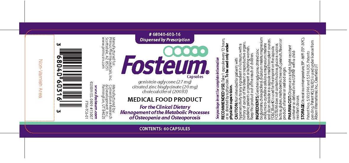 Fosteum Package Label