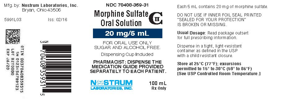 Morphine 20 mg - 100 ml