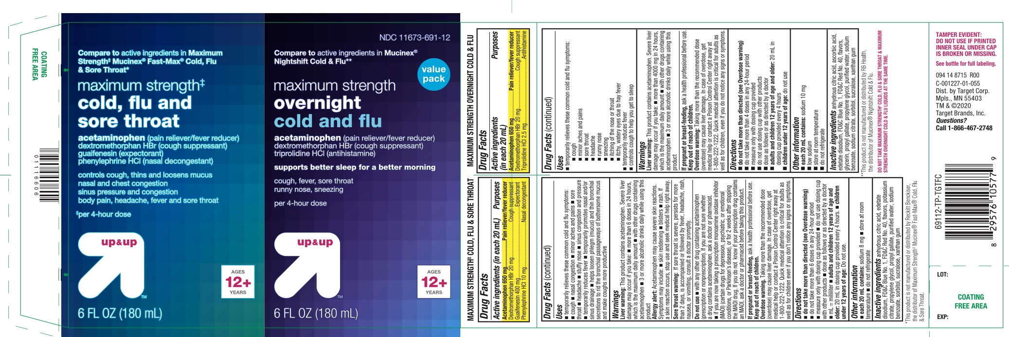 Target Max Strength Value Pack Cold and Flu Relief