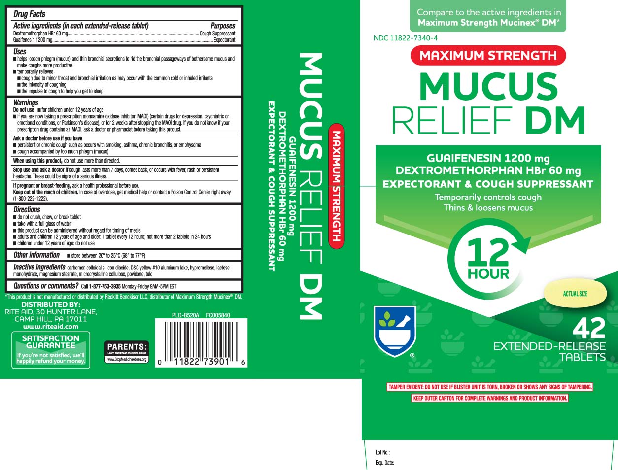 Mucus Relief Dm Maximum Strength | Dextromethorphan Hydrobromide 30 [hp_c], Guaifenesin 30 [hp_c] Breastfeeding