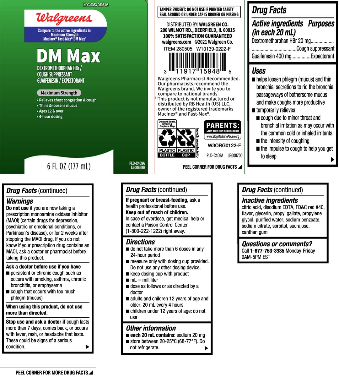Dextromethorphan HBr 20 mg, Guaifenesin 400 mg