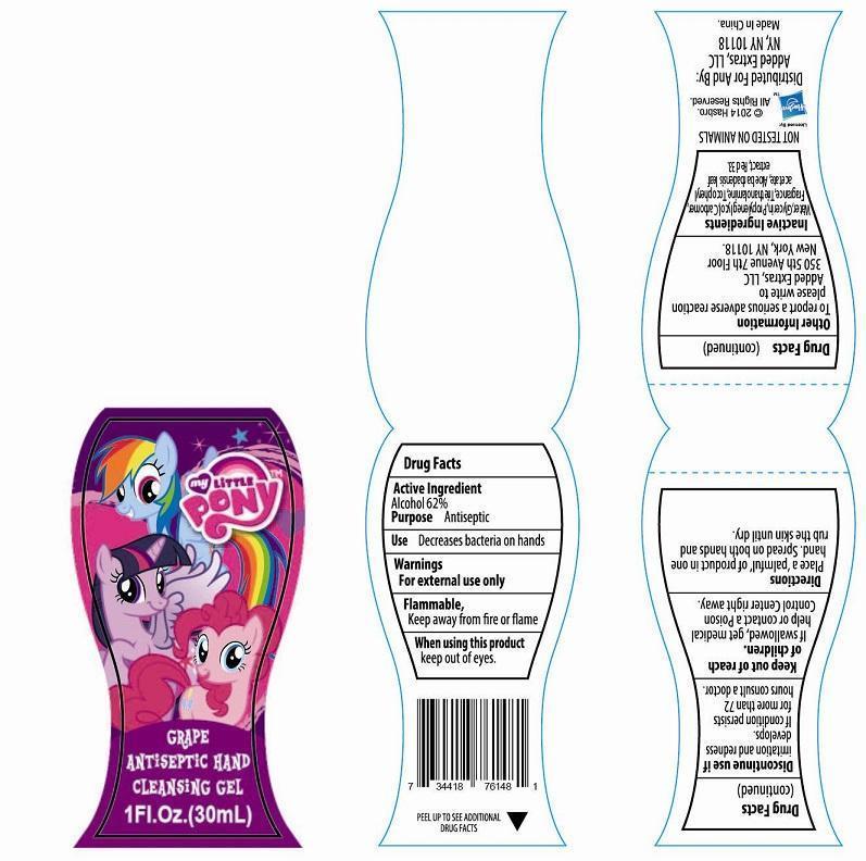 My Little Pony Grape Antiseptic Hand Cleansing | Alcohol Gel Breastfeeding