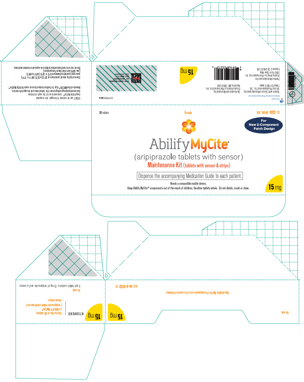 PRINCIPAL DISPLAY PANEL - Maintenance Kit Carton - 15 mg