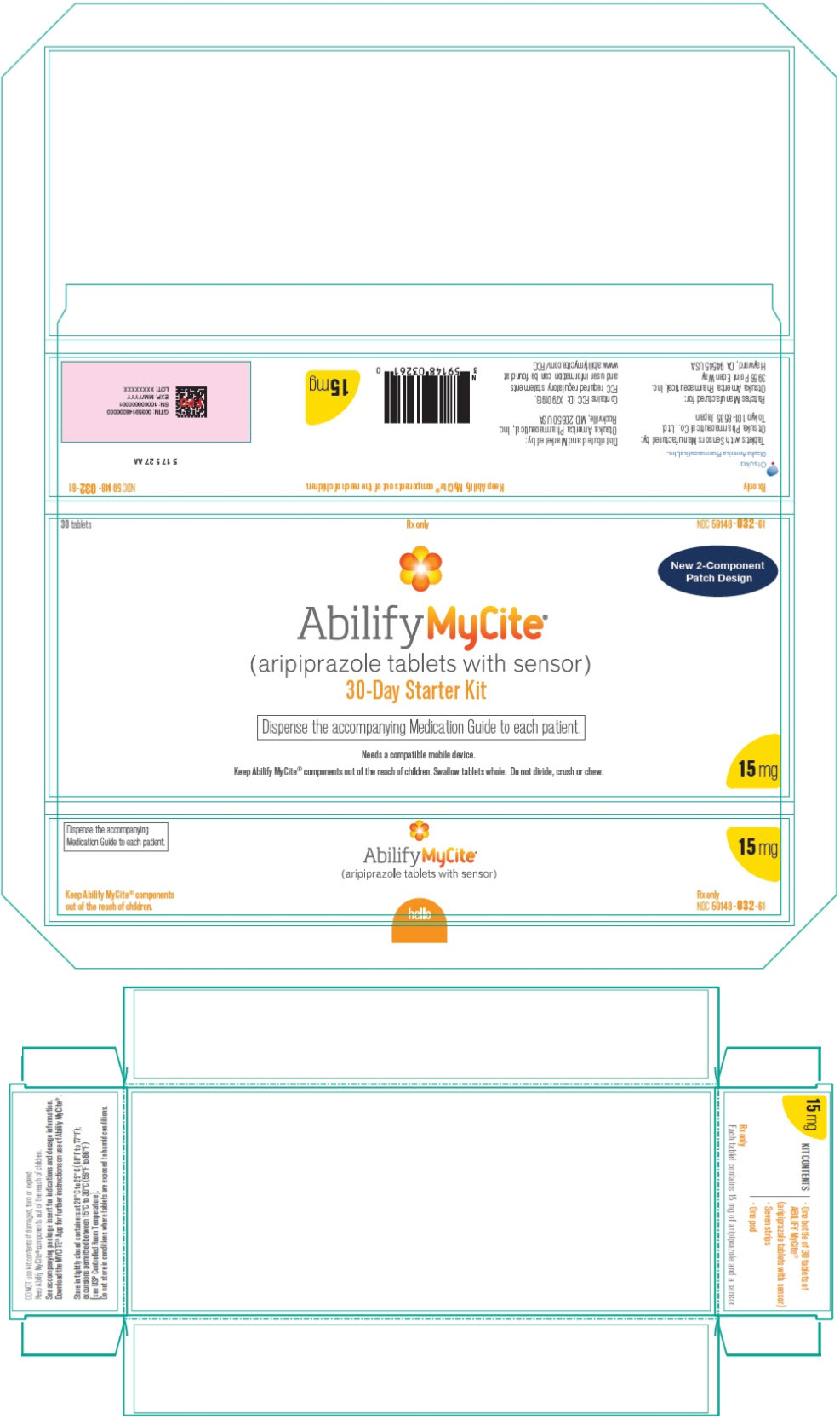 PRINCIPAL DISPLAY PANEL - Starter Kit Carton - 15 mg