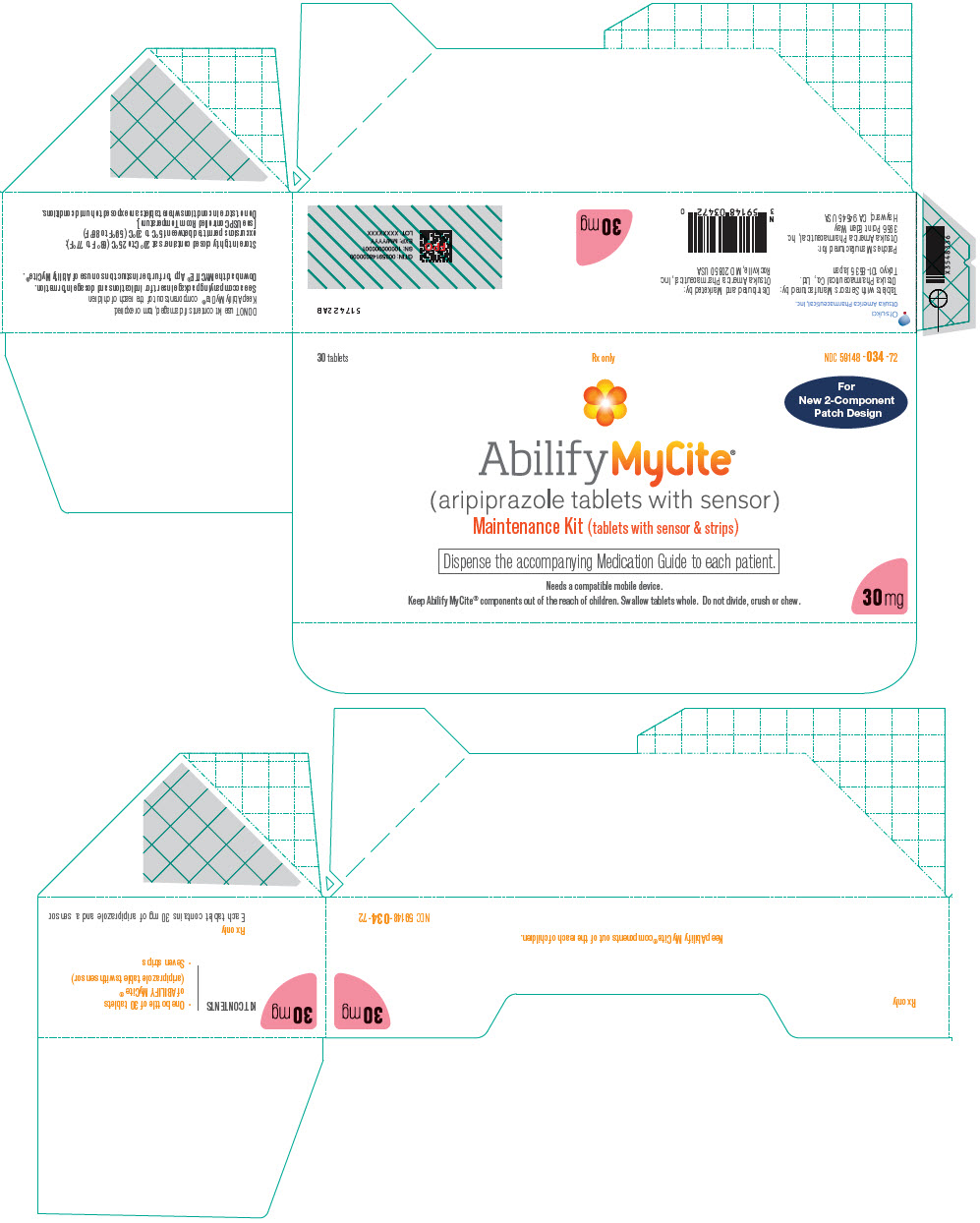 PRINCIPAL DISPLAY PANEL - Maintenance Kit Carton - 30 mg