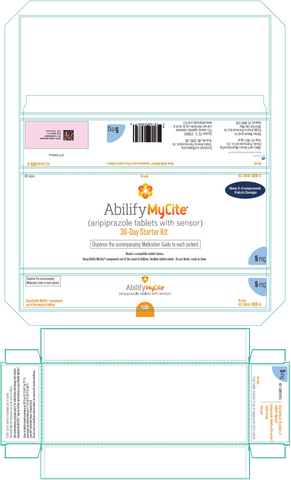 PRINCIPAL DISPLAY PANEL - Starter Kit Carton - 5 mg