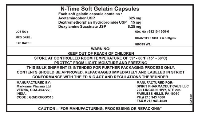 N - Time | Acetaminophen, Doxylamine Succinate, And Dextromethorphan Hydrobromide Capsule Breastfeeding
