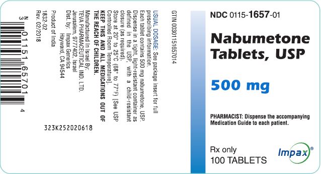 Container Label - 500 mg, 100 ct.