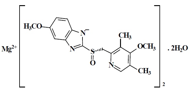 esomeprazole-structure
