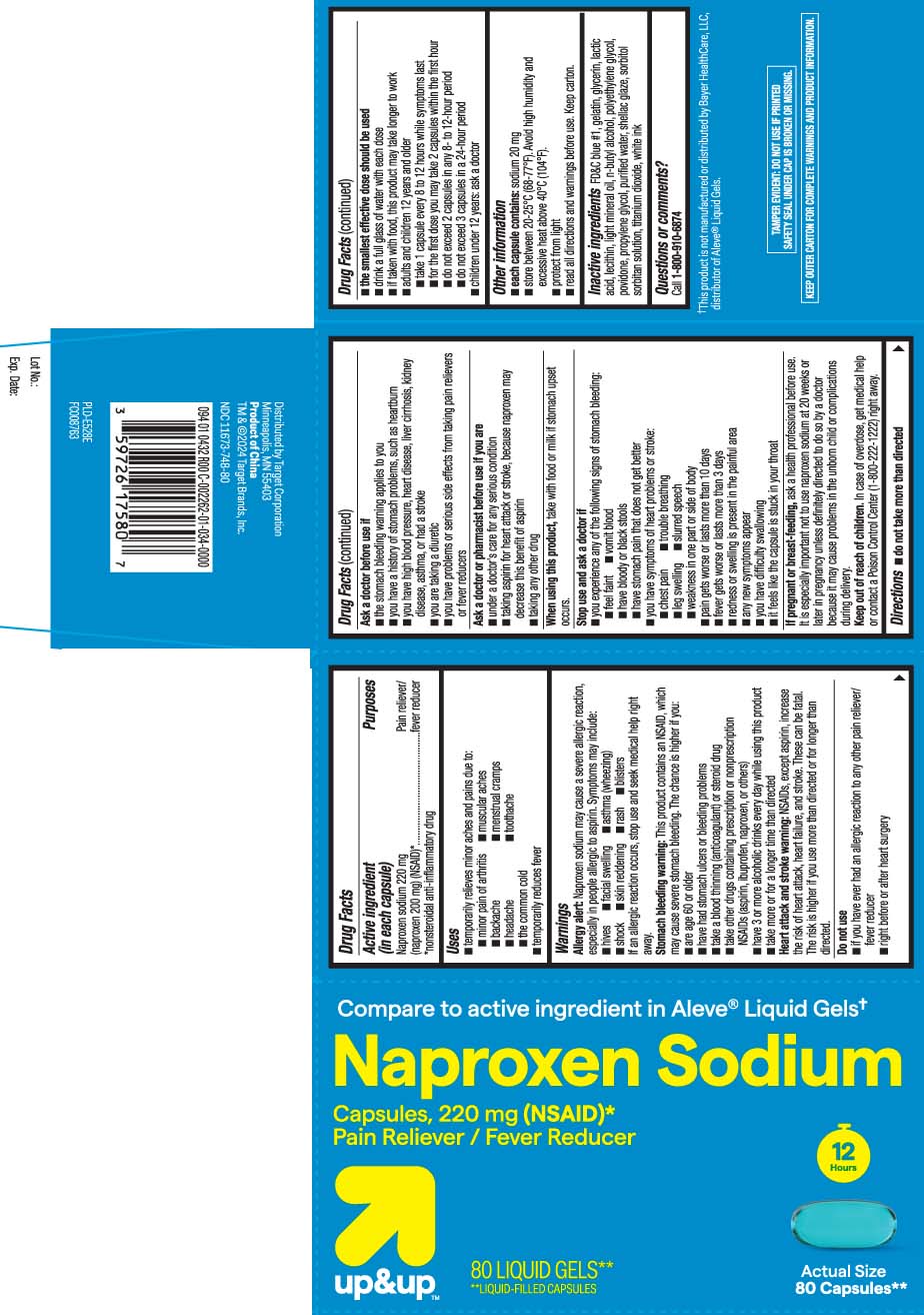 Naproxen Sodium 220 mg (naproxen 200 mg) (NSAID)* *nonsteroidal anti-inflammatory drug
