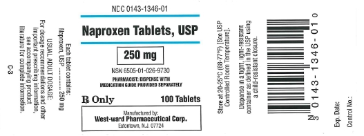 Naproxen Tablets-250mg-0143-1346-01