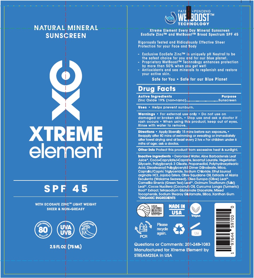 NATURAL MINERAL SUNSCREEN EXTREME ELEMENTS SPF 45