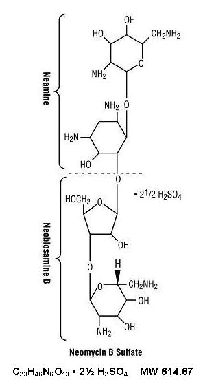 neomycin-sulfate-molec-struc