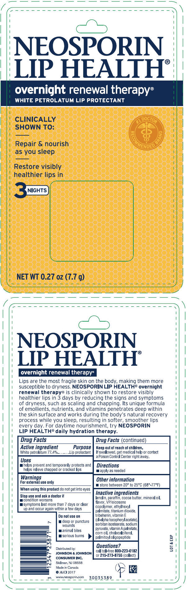 Neosporin Lip Health Overnight Renewal Therapy | Petrolatum Ointment while Breastfeeding