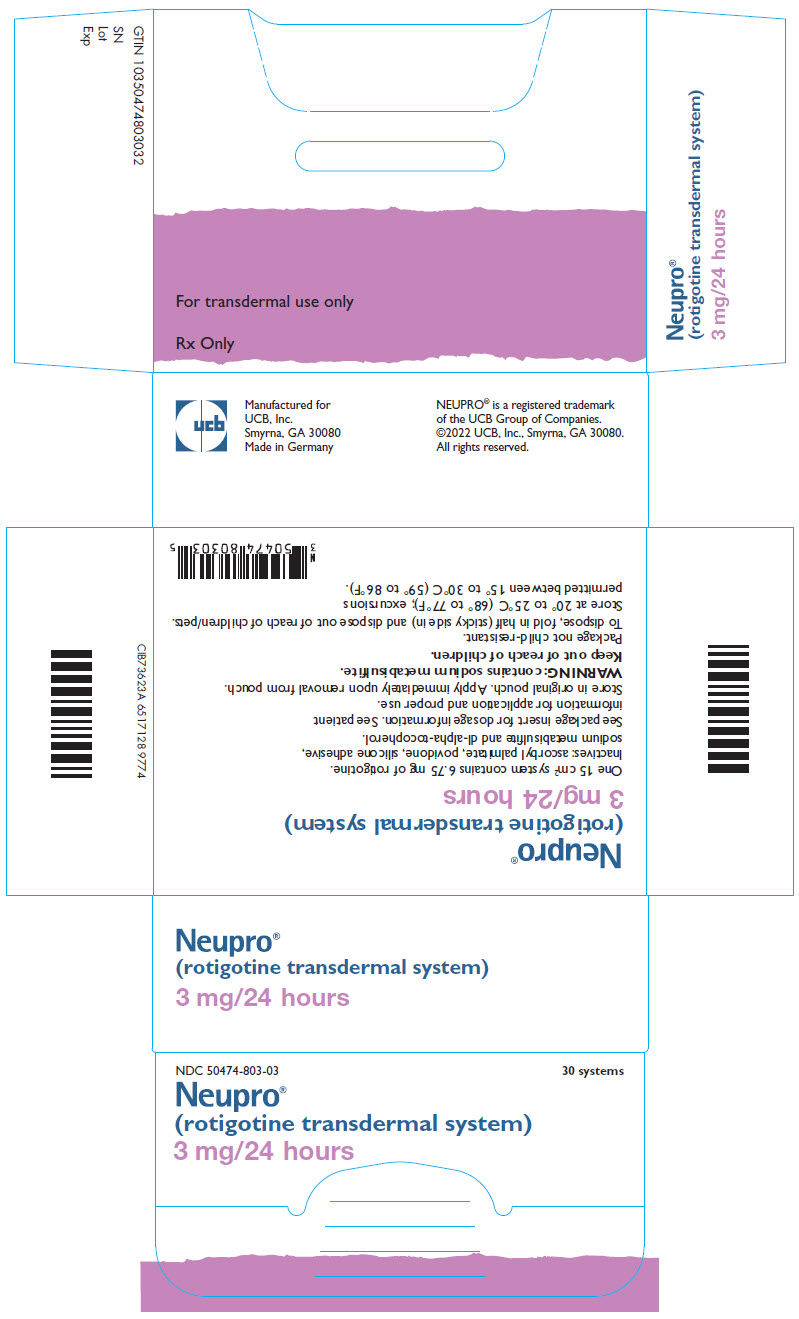PRINCIPAL DISPLAY PANEL - 3 mg Patch Pouch Carton