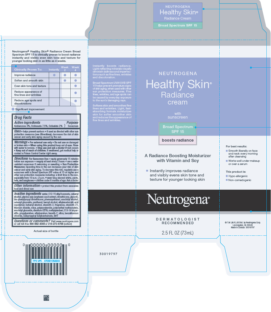 Neutrogena Healthy Skin Radiance Sunscreen Broad Spectrum Spf15 while Breastfeeding