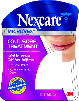 3M™ Nexcare™ Cold Sore Treatment  - NET WT 2g (0.07 oz) - (front)
