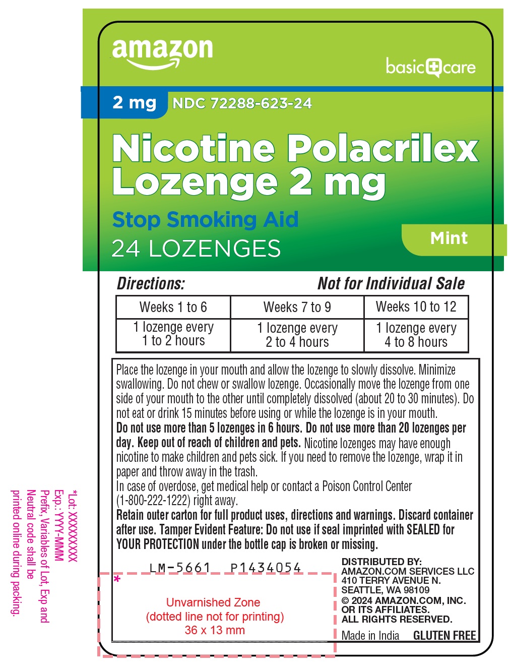 PACKAGE LABEL.PRINCIPAL DISPLAY PANEL - 2 mg (24 Lozenges, Container Label)