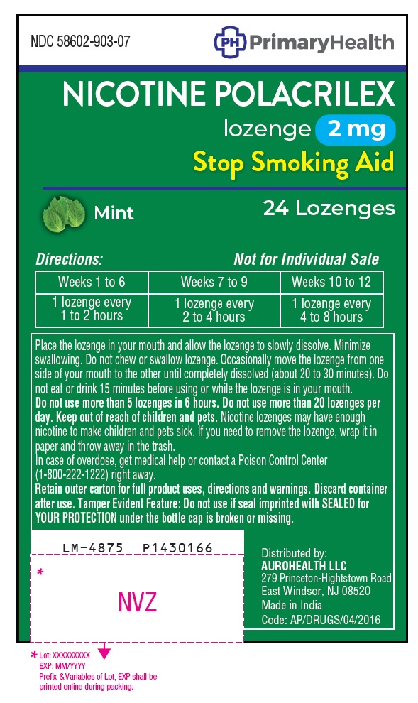 PACKAGE LABEL.PRINCIPAL DISPLAY PANEL - 2 mg (24 Lozenges, Container Label)