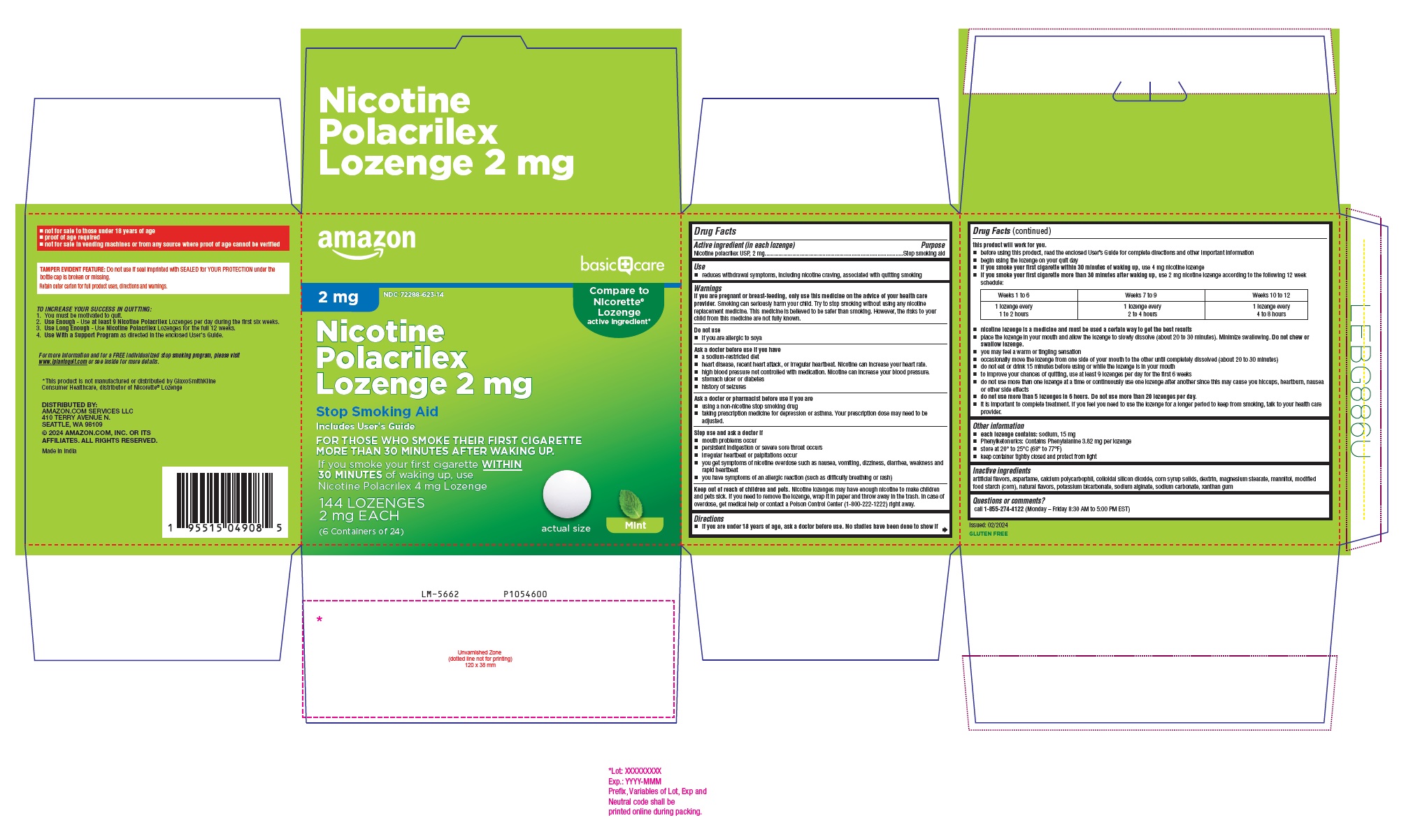 PACKAGE LABEL-PRINCIPAL DISPLAY PANEL - 2 mg (144 Lozenges, Container Carton Label)