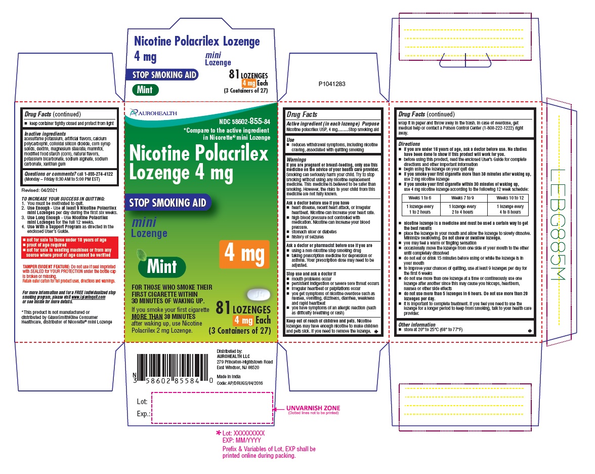 PACKAGE LABEL.PRINCIPAL DISPLAY PANEL - 4 mg (27 Lozenges, Container Carton Label)
